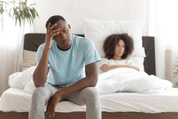 Man upset about ED symptoms Hendon