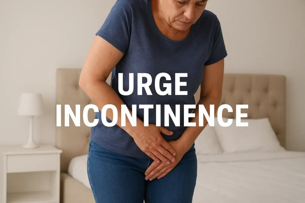 how to manage urge incontinence Hendon symptoms