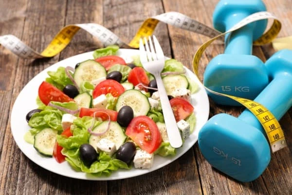 Example of good diet and exercise Hendon
