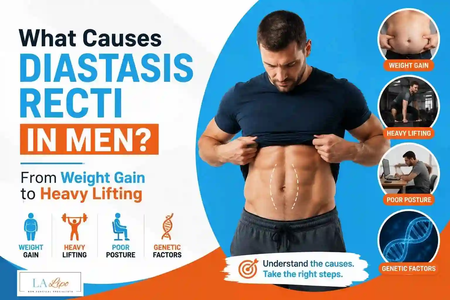What Causes Diastasis Recti in Men? From Weight Gain to Heavy Lifting Hendon